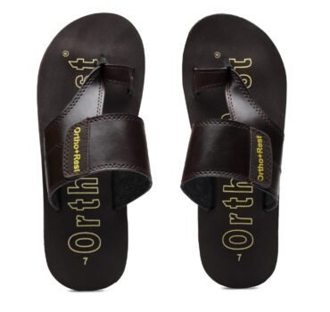 Traditional Leather Men's Slippers